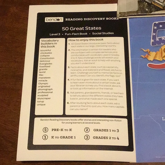 🎁5 for $10 Sale🎁50 Great States Fast Fact Book and Earthquakes - Picture 5 of 15